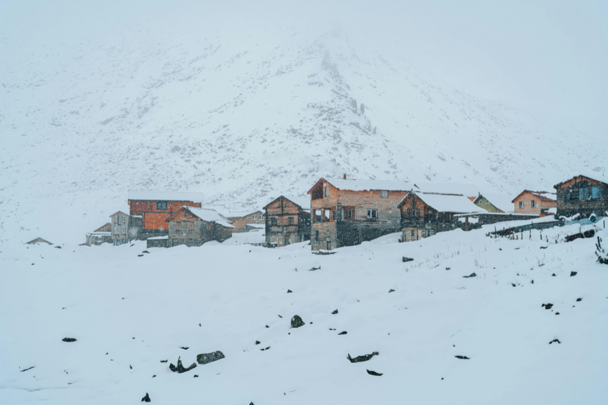 Snow-covered streets and icy roads during Winter Storm Fern America in the United States