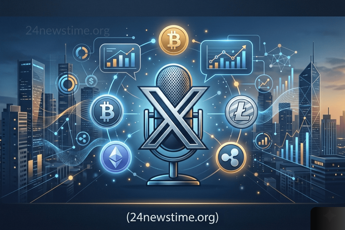 Crypto30 X.com page showing live crypto updates on the X platform