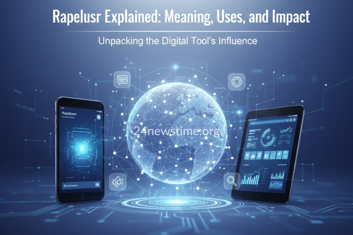 Rapelusr digital interface displayed on a modern laptop screen