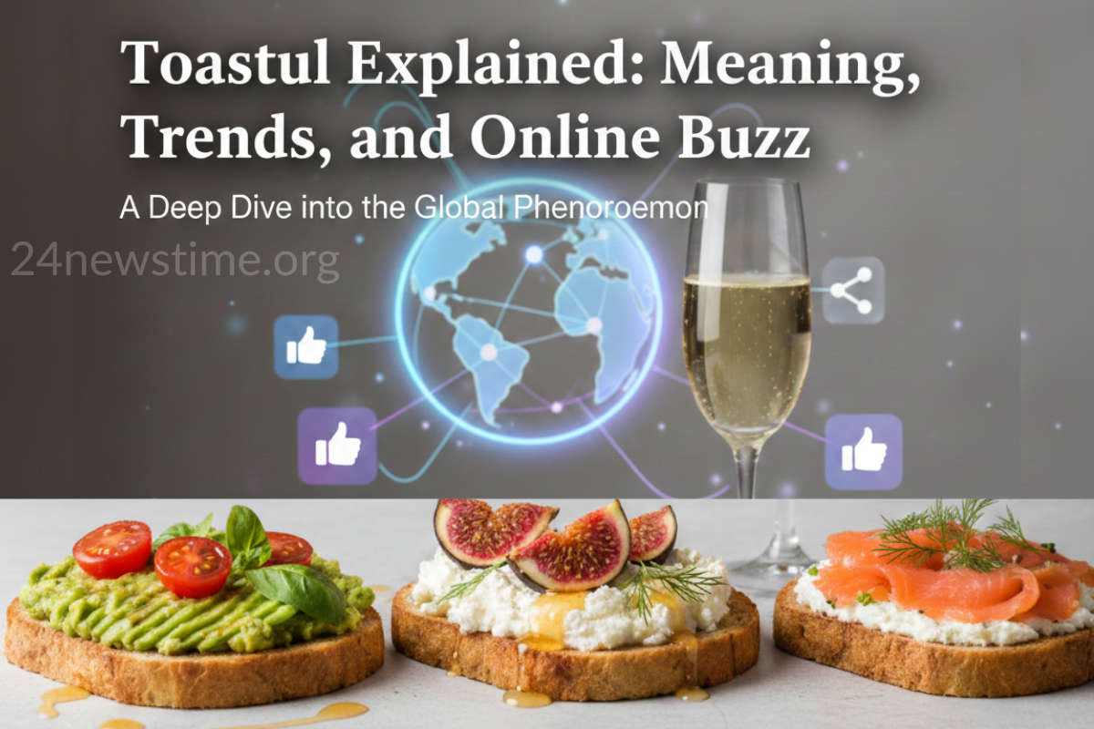 Creative digital artwork representing toastul as a modern online culture term.