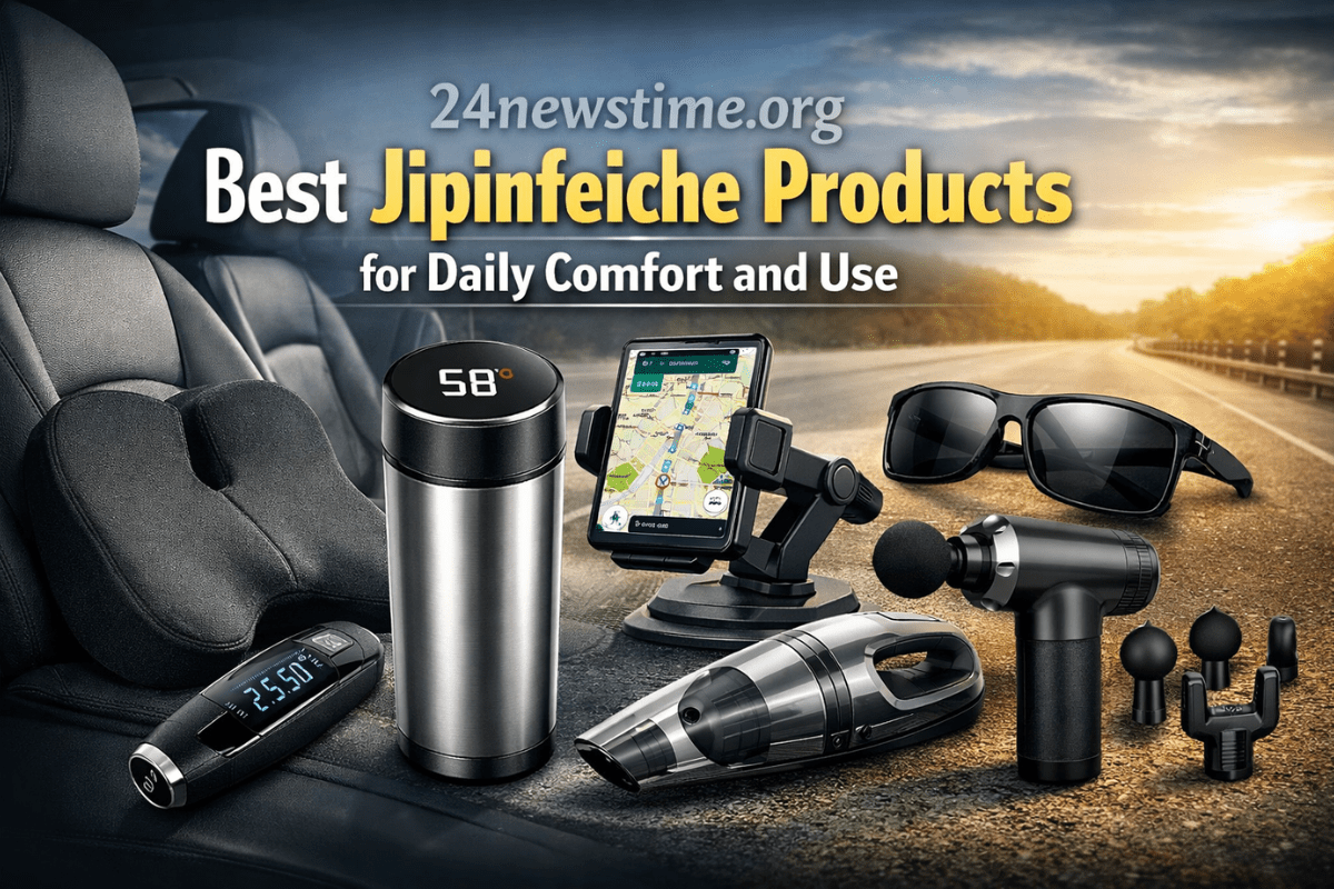 Collection of Jipinfeiche daily use products on a table