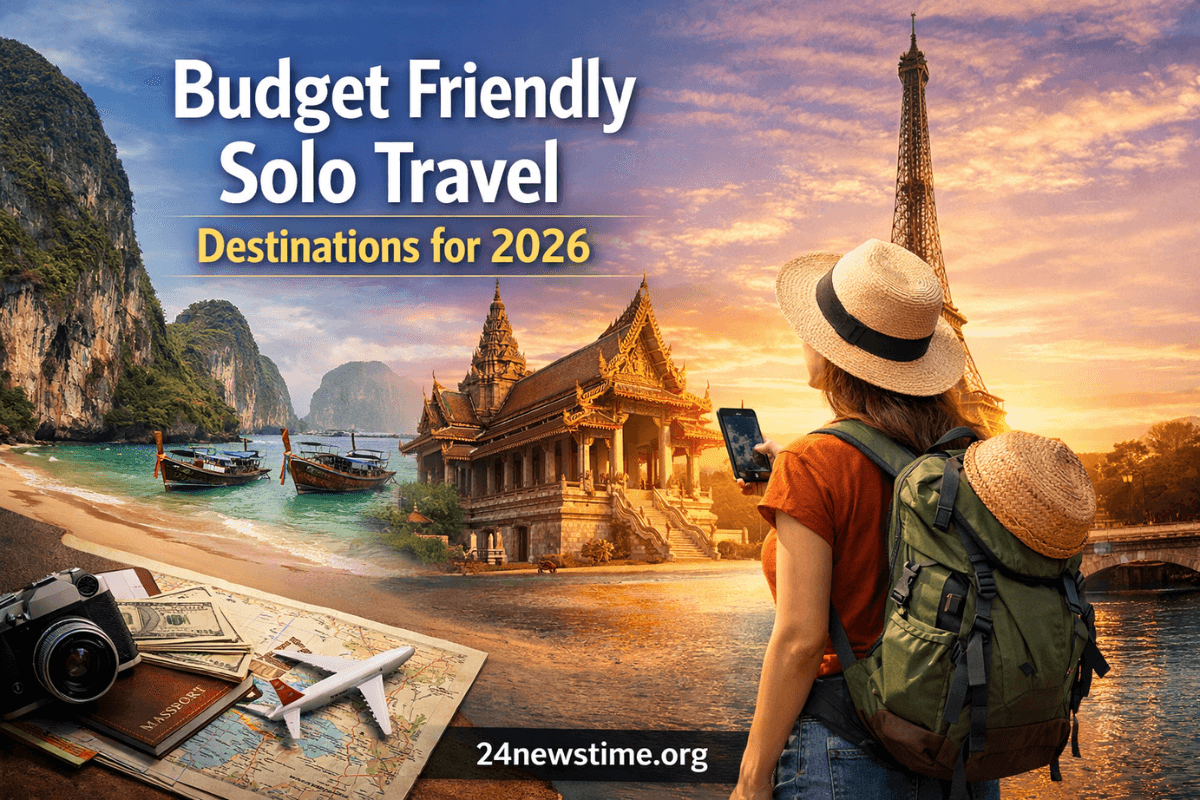 solo traveler exploring affordable travel destination