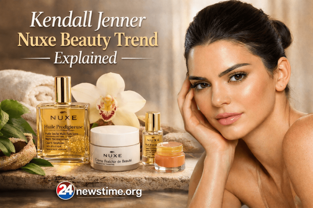Kendall Jenner inspired natural glow skincare look