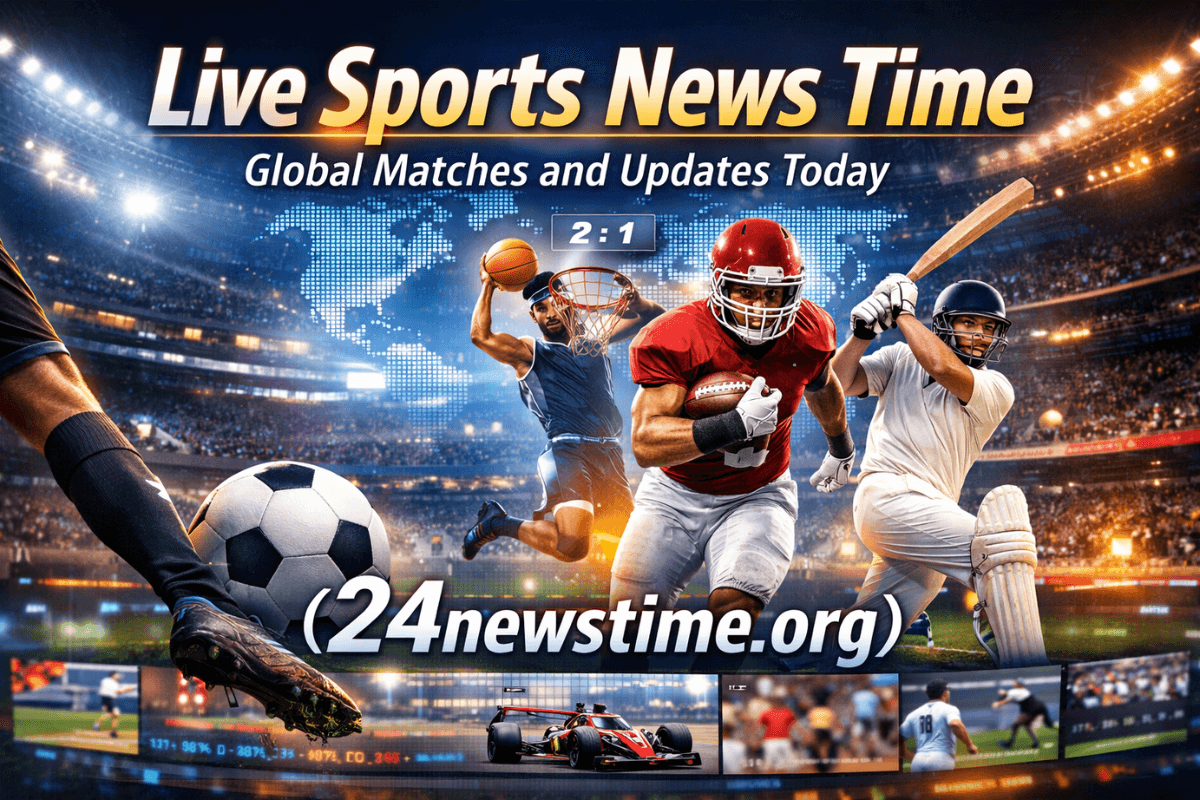 stadium with crowd watching live sports match updates