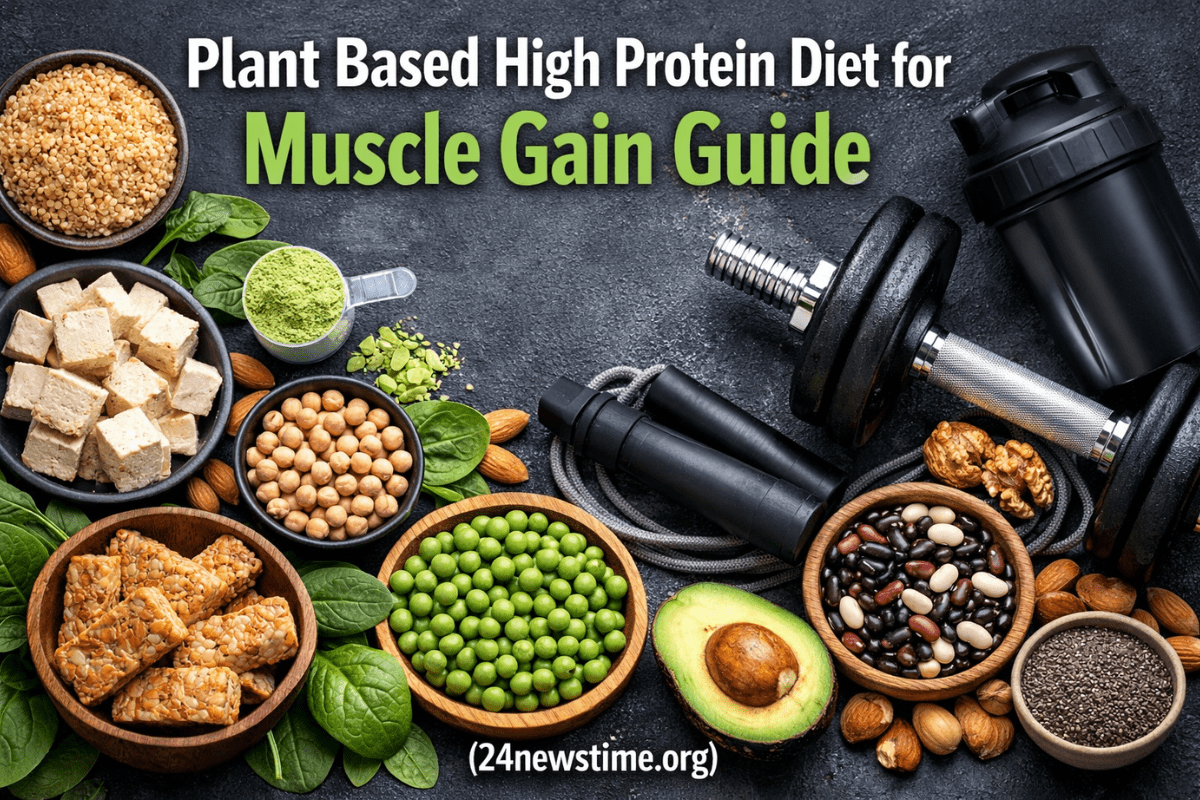 plant based high protein foods for muscle gain diet