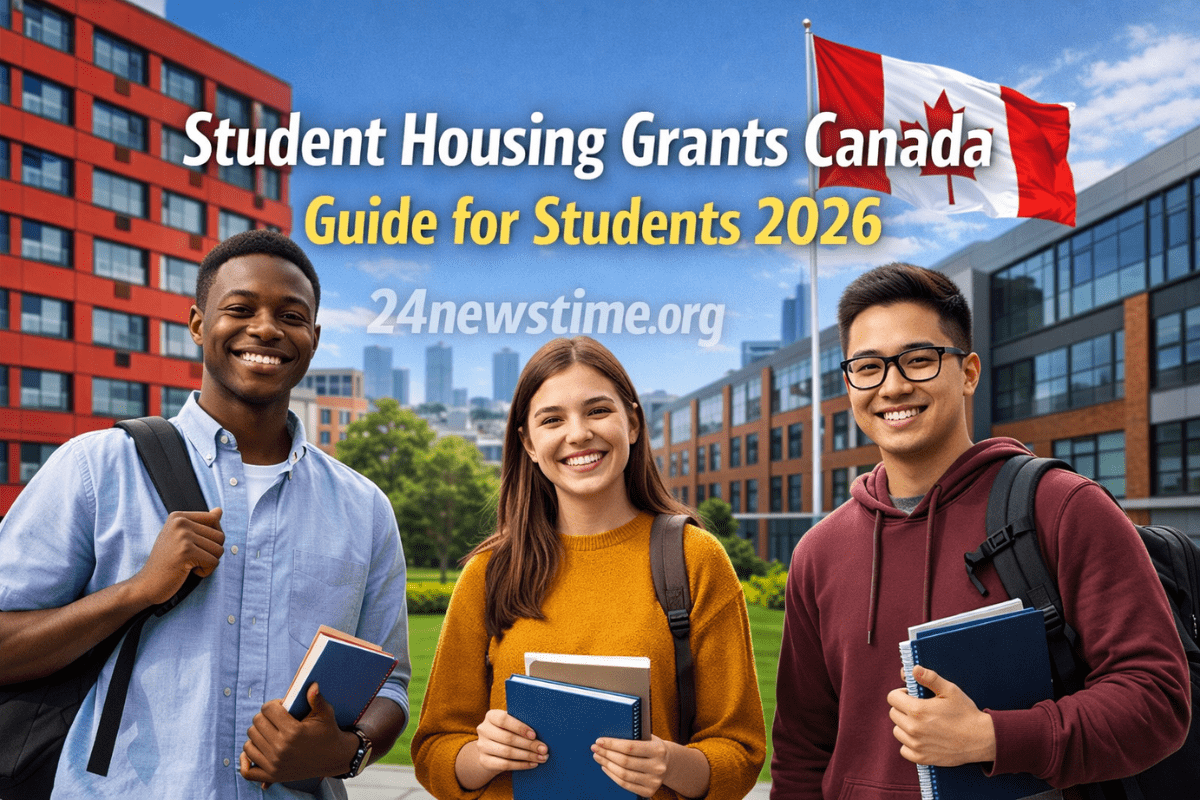 University students living in affordable campus housing in Canada