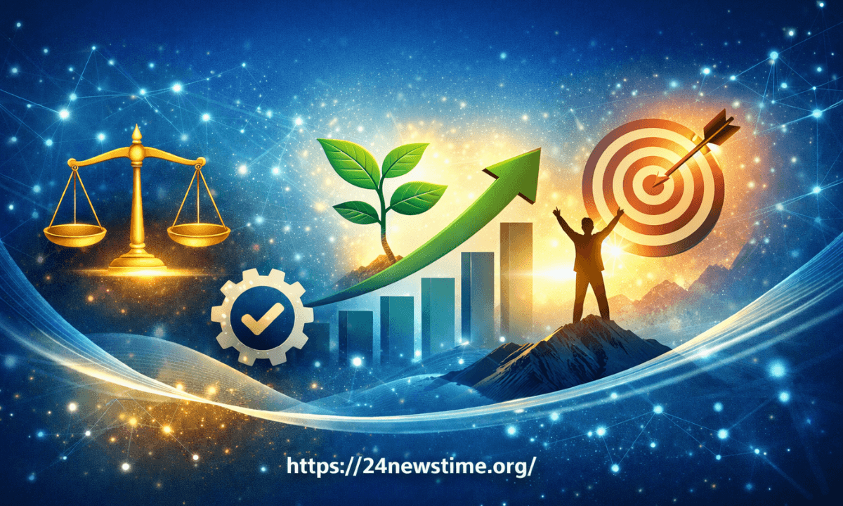 Levapioli concept illustration showing balance and structured growth