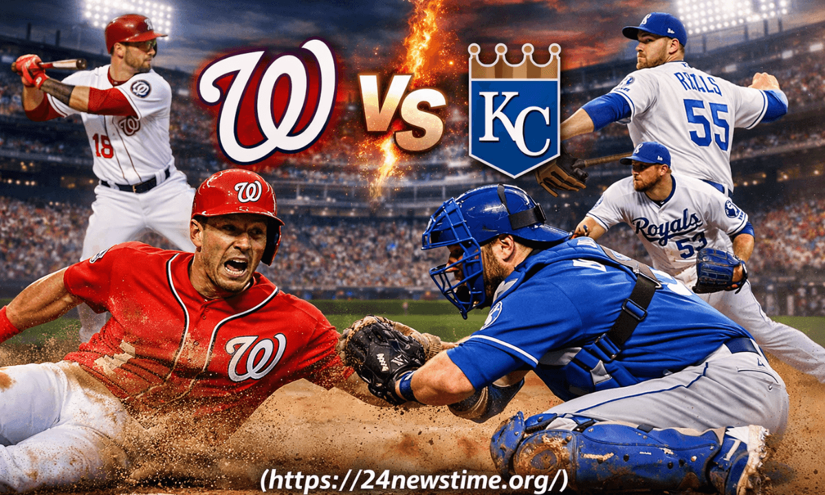 washington nationals vs kansas city royals timeline baseball game action
